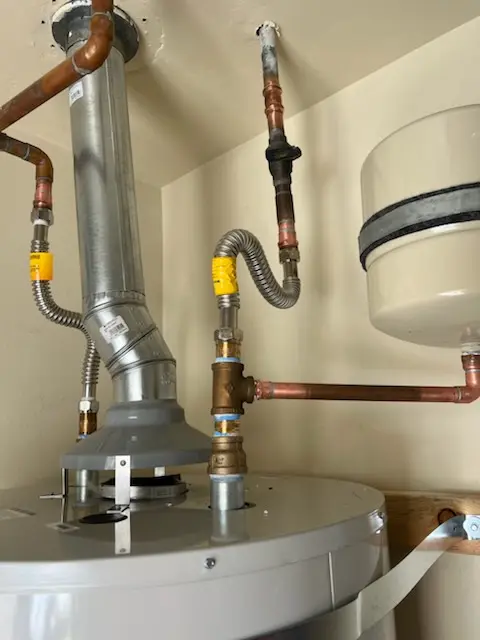 Water heater installation and plumbing repair in Loveland